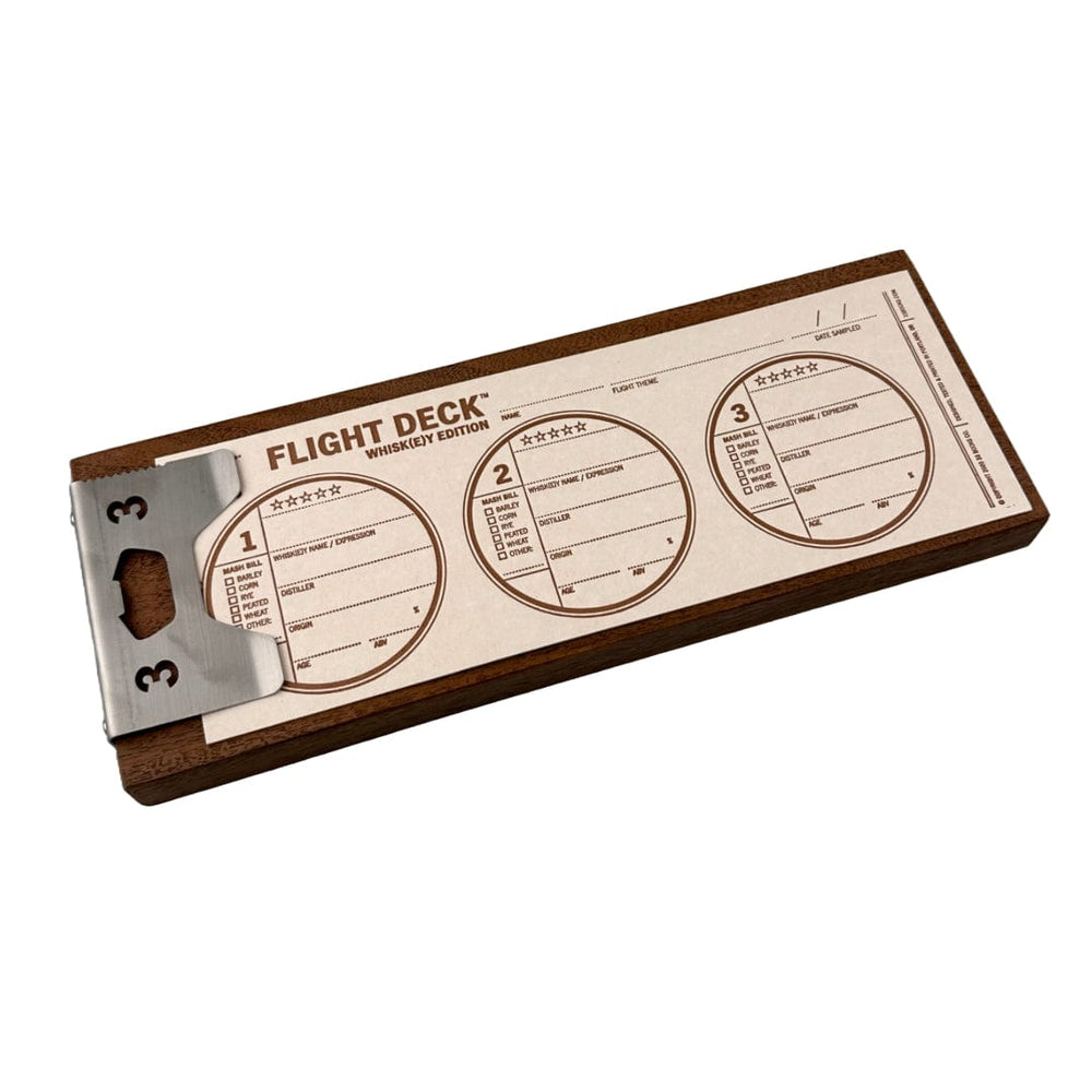 33 Books USA – Flight Board – Black Walnut – Whisky Tastings - Mood4whisky