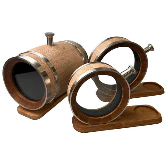 55&46° North – Decanter – Charred Oak – 700 ml – Glass Sides - Mood4whisky
