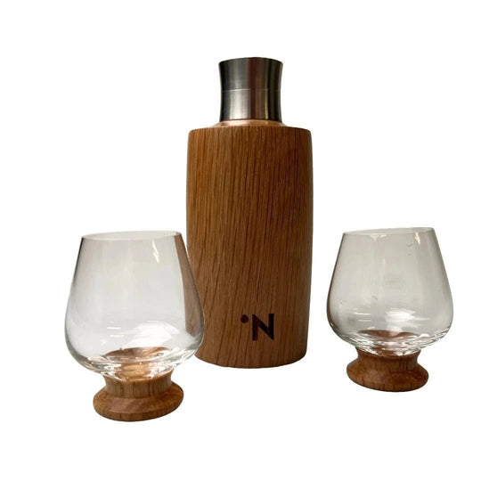 55&46° North – Outdoor Set – American Oak – Gift Box - Mood4whisky