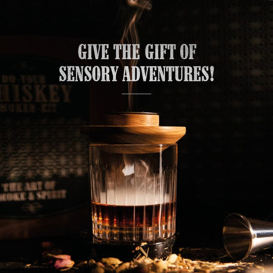 Craftly – Whisky Smoker Set – Premium Accessories – Gift Box - Mood4whisky