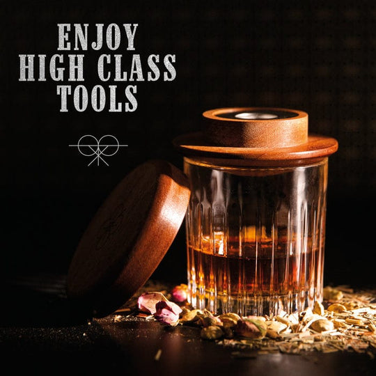 Craftly – Whisky Smoker Set – Premium Accessories – Gift Box - Mood4whisky