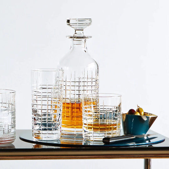 Cumbria Crystal – Decanter – Lead Crystal – Boogie Woogie – 850 ml - Mood4whisky