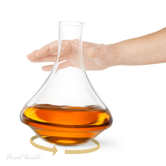 Final Touch – Whisky Decanter – Lead - Free Crystal – 750 ml - Mood4whisky
