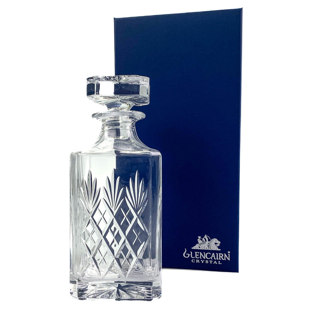 Glencairn – Decanter – Skye Square – Lead Crystal – 750 ml - Mood4whisky