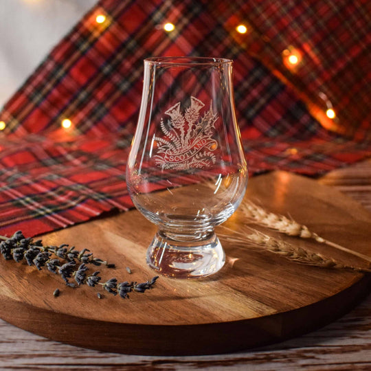 Glencairn – Gift Set of 4 Glasses – Engraved Crystal – Scotland - Mood4whisky