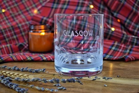 Glencairn – Skyline Whisky Tumbler – Engraved Crystal – Gift Box - Mood4whisky