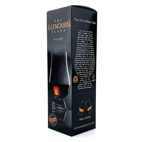 Glencairn – Whisky Glass – Lead - Free Crystal – Twin Pack – 200 ml - Mood4whisky