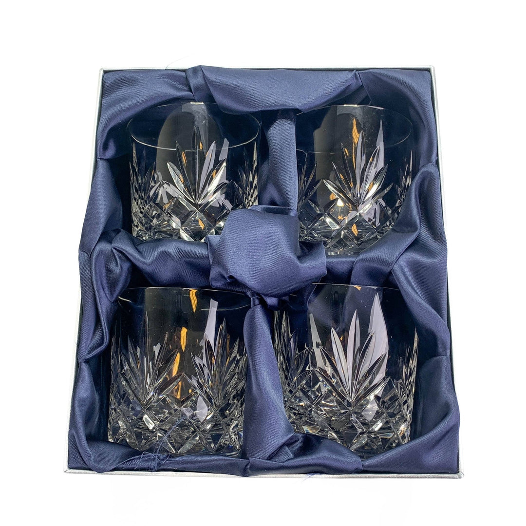 Glencairn – Whisky Tumbler Set – Lead Crystal – Gift Set of 4 - Mood4whisky