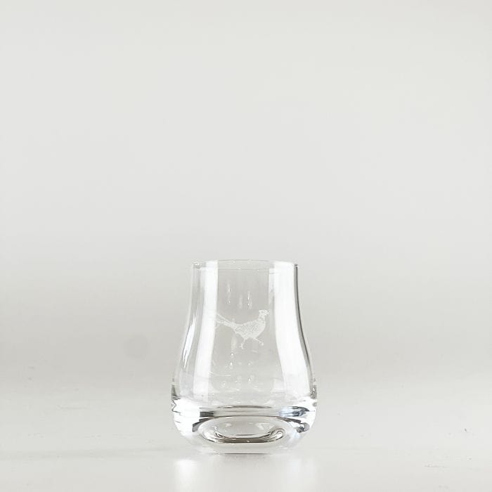 Just Slate Company – Whisky Tasting Glass – Engraved Pheasant – 200 ml - Mood4whisky