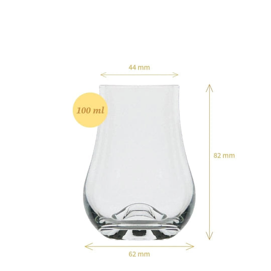 Mood4Whisky – Whisky Taster – Crystal – 100 ml – Wholesale Pack - Mood4whisky